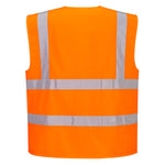 C375 - Hi-Vis Blixtlås Väst