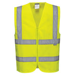 C375 - Hi-Vis Blixtlås Väst