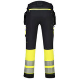 DX445 - PW3 Hi-Vis Class 1 Holster Trousers Yellow / Black