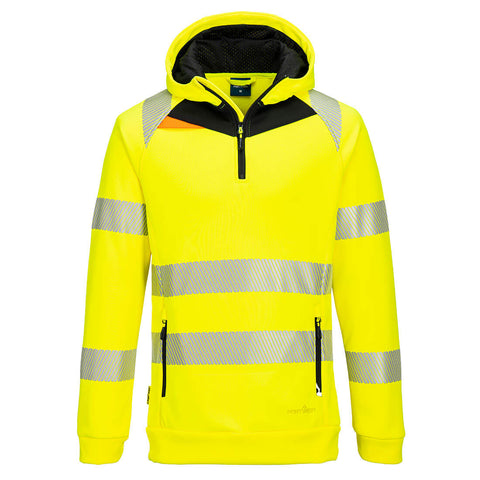 NYHET! DX482 - DX4 Hi-Vis huvtröja med 1/4 dragkedja