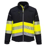 PW375 - Chaqueta Softshell PW3 de alta visibilidad Clase 1 (3L)