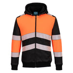 PW377 - Varsel Teddy-fleece Hoodie med Zip