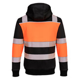 PW377 - Varsel Teddy-fleece Hoodie med Zip