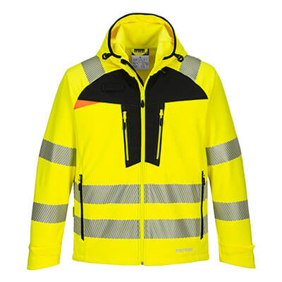 DX475 - Chaqueta Softshell de alta visibilidad DX4