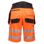 PW343 - Pantalones cortos de trabajo Portwest de alta visibilidad