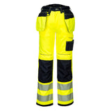 Pantalón de trabajo Advertencia Amarillo/Negro T501