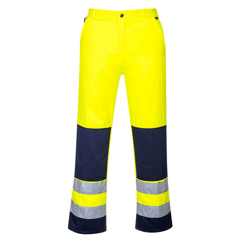 Work trousers - Warning Yellow / Navy TX71